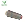 Gold bullion wire metallic yarn polyester thread for embroidery machine