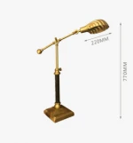 Gold Decoration Royal Vintage Steel Desk Lamp Bangladesh Table Lamp