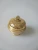 Import Gold face cream jar Korea court style crown shaped cosmetic jar from China