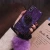 Import Gold foil purple Phone case Rhinestone phone 11/max from China