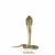 Import gold resin snake statue figurine animal sculpture  home decoration from China