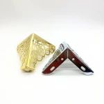 Gold silver plated Metal Stainless Steel Design Decoration Furniture Hardware Accessories Furniture Legs Parts Metal Sofa Legs