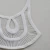 Good Production Capability Factory Durable Polyester Chemical Lace Embroidery Lace Collars for swimwear Sports Bra