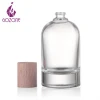 Good Supplier Round Perfume custom glass bottle with lid