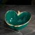 Import Gorgeous ceramic bowl with handle food Serving porcelain  apple shape delicate fruit basket from China