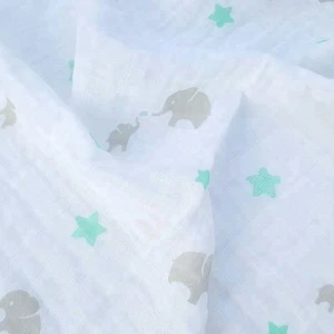 GOTS 100% Organic cotton baby muslin swaddle blanket