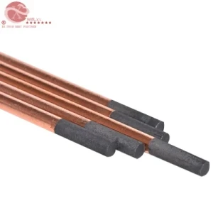 Gouging Carbon Rods 13.98" X 0.39" X 0.2", Flat Gouging Electrodes Length 355mm, Width 10mm, Thickness 5mm