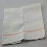 Gray color recycled cotton floor cleaning cloth