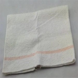 Gray color recycled cotton floor cleaning cloth