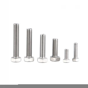 Guaranteed Quality Outer Hexagon Stainless Steel Hexagon Socket Thin Head Screws Bolts