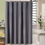 Hafei design shower curtain waterproof modern shower curtain