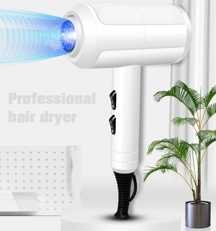 Hair Dryer for Travel&Home Lightweight Negative Ionic Hair Blow Dryer 6 Heat Settings Cool Settings