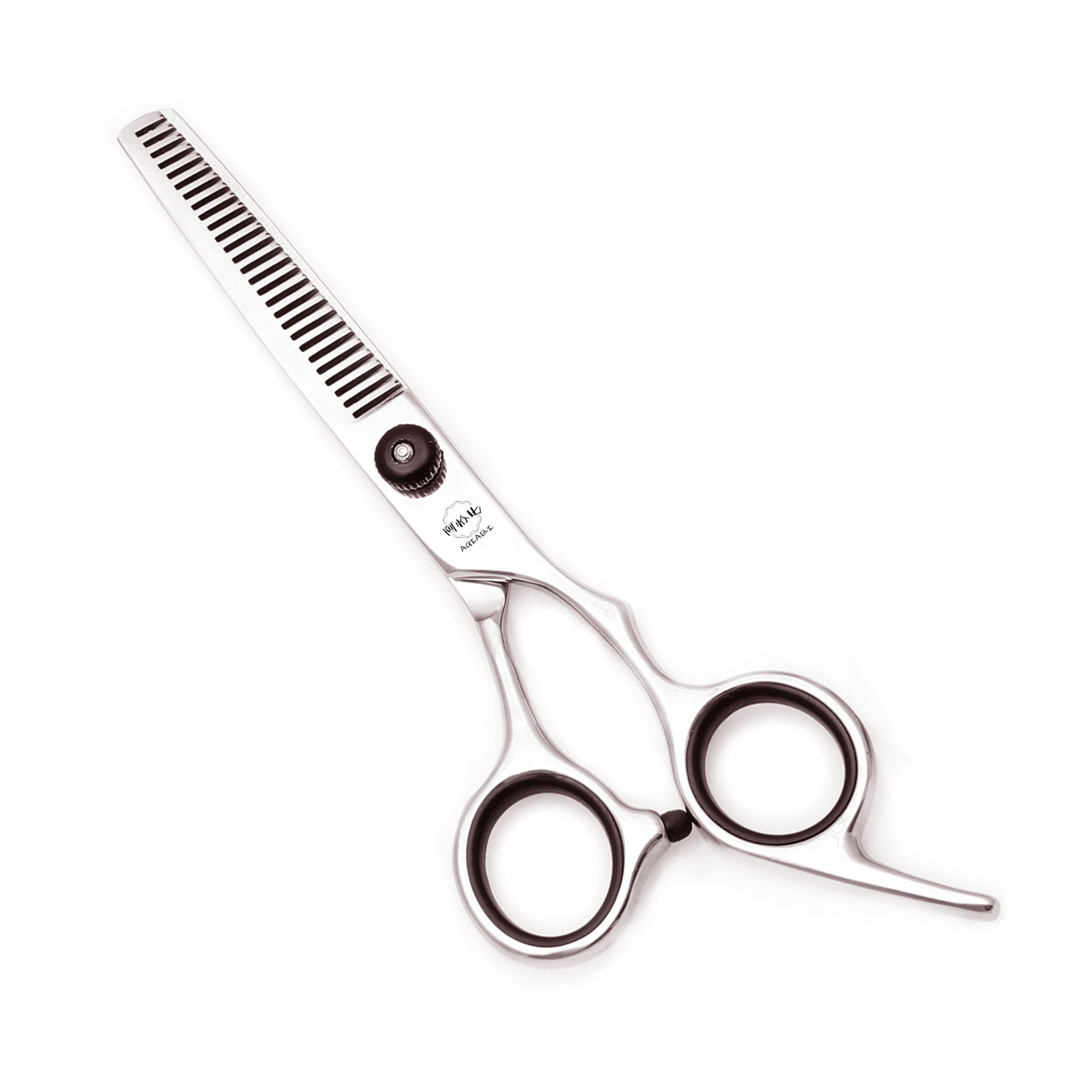 Hair Scissors 6 6.5" AQIABI JP Steel Hair Cutting Scissors Thinning Shears Hairdressing Scissors Black Screw A1001
