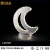 Import Half Moon Modern Art Glass Crystal Led Table Lamp from China