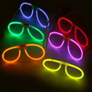 Halloween Favors Gifts 5*200mm Glow Stick DIY Eye Glasses
