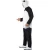 Import Halloween mascotte plush pajamas suit head fancy dress kungfu mascot adult man panda costume from China