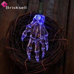Halloween Skeleton Hand LED Fairy String Lights Home Decoration Holiday Party Light