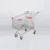 Import Hand Push Double-deck Supermarket Trolley Convenience Store Shopping Cart from China