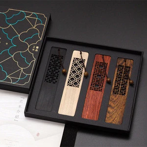Handmade Customized Designs Antique Wooden Bookmark for Crafts