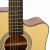 Import Handmade Musical Instruments 41 inch Spruce Wooden Acoustic Cutaway Guitar Ukulele For Beginner from China