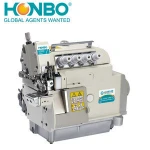 HB-5200-04M-24 ultra high speed heavy materials 2 needles industrial sale price 4 thread t-shirt overlock series