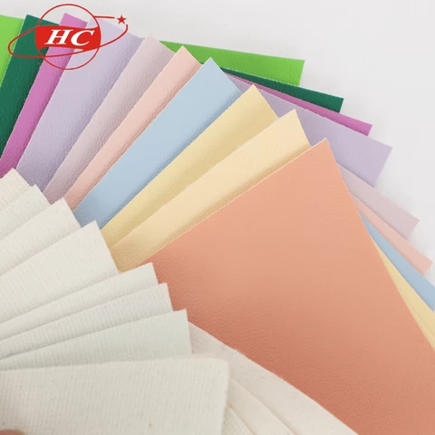 HC Branding CUSTOM Digital PRINTING Leather Fabric Sheets PVC Synthetic Artificial leather