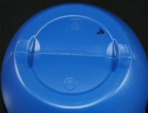 HDPE 60L chemical liquid holder plastic drum
