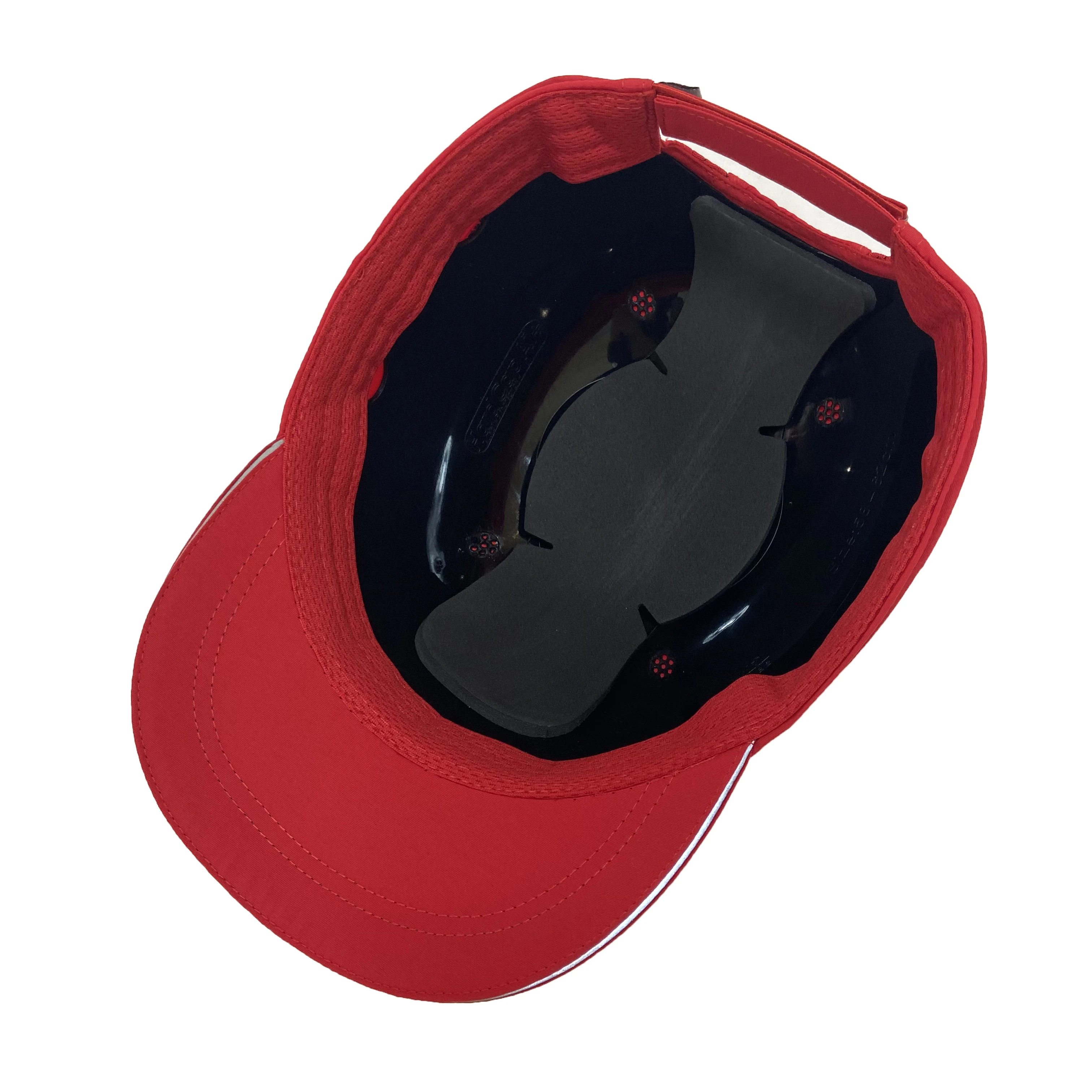 Head Protection Safety Hats Plastic Helmet Bump Cap Insert for Baseball Caps