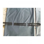 Heavy Duty Dark Grey Plastic Windtight Dead Body Bag