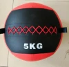 Heavy duty gym fitness exercise pu ball 35cm diameter bodybuilding wall ball med ball