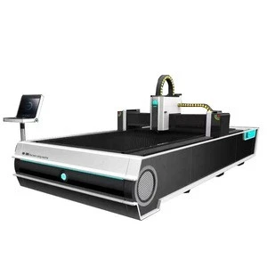 High Accuracy Fiber laser cutting machine 1500w with laser source Raycus