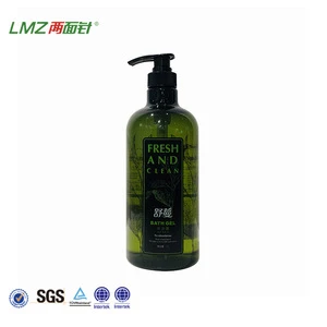 High capacity 1L hotel shampoo and body wash shower gel