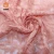 Import High Density Pink Color Made Leaf Pattern Beads Lace from China