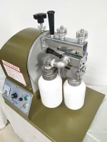 High Efficient 12mm Desktop double-sided Energy Conservation Shoe Leather Bag Gluing Machine