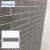 Import High gloss 75 x 300mm wavy kitchen room ceramic tile uneven polished black brick subway mosaic for wall from China
