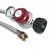 Import high pressure banjo cooker stainless braided hose adjustable regulator from China