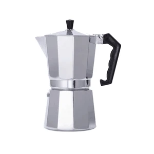 High Quality 1/2/3/6/9/12 Cups Fashionable Aluminum Coffee Maker