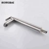 High quality 304 single cold bathroom stainless steel basin faucet