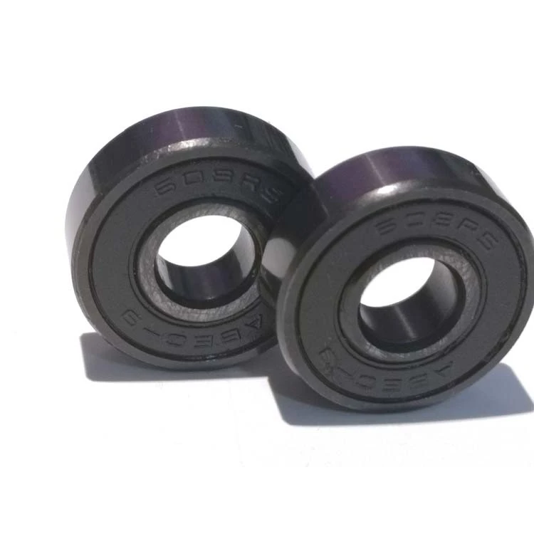 High quality  bearing 608RS black abec 9 ball skateboard bearing