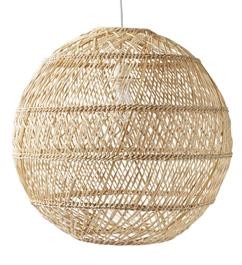 High quality beautiful and delicate round lantern rattan lampshade cover made in Vietnam