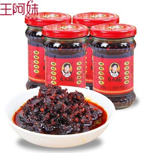 High quality best selling glass bottle chili bean sauce