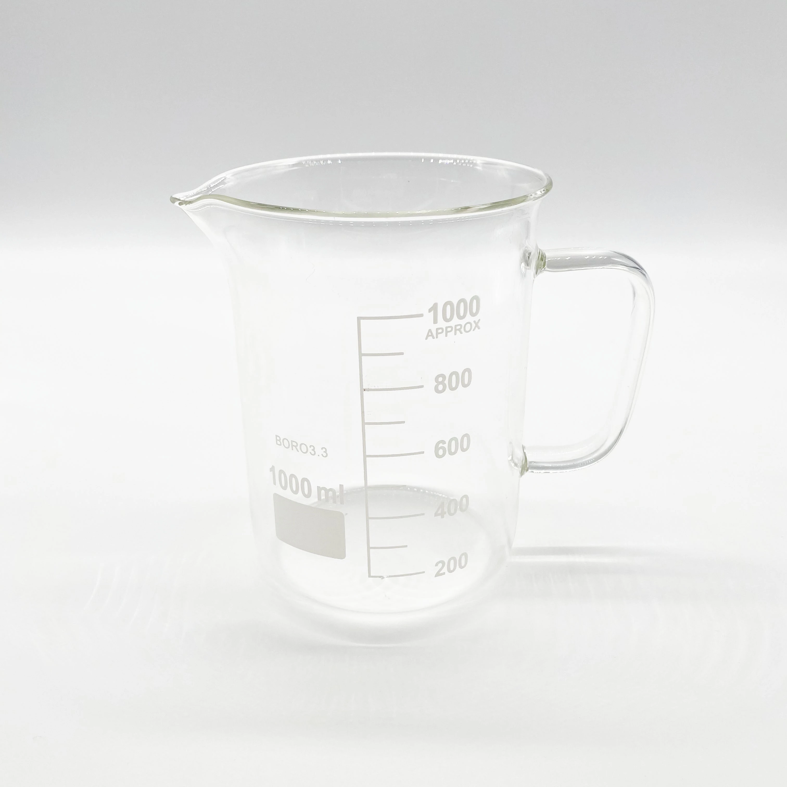 High Quality Borosilicate Basic Laboratory School Use Measuring Glass Beaker