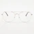 Import High Quality Classical Man Spring Hinge Men Eyeglasses Frame Metal Eyewear Flexible Spectacle Frame Optical frames from China