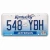 Import High Quality Custom Design USA Aluminum Car License Plate Embossed Number Plate Car Plate Wholesale from China