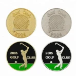 High Quality Customized Metal Golf Ball Marker