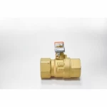 High Quality Double Female Thread Long Handle Brass Ball Valve