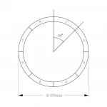High Quality- LED Circular Round Aluminum PCB-LED arrayed SMD PCB boards for LED ring lights