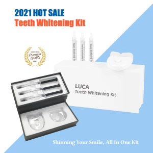 High Quality LED Light Teeth Whitening Kits with Private Logo Take Home Kit