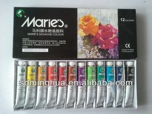 high quality maries gouache painting colour set