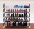 Import High quality metal home furniture KD storage shoe 5 shelves portable commercial shoe rack organizer for living room from China